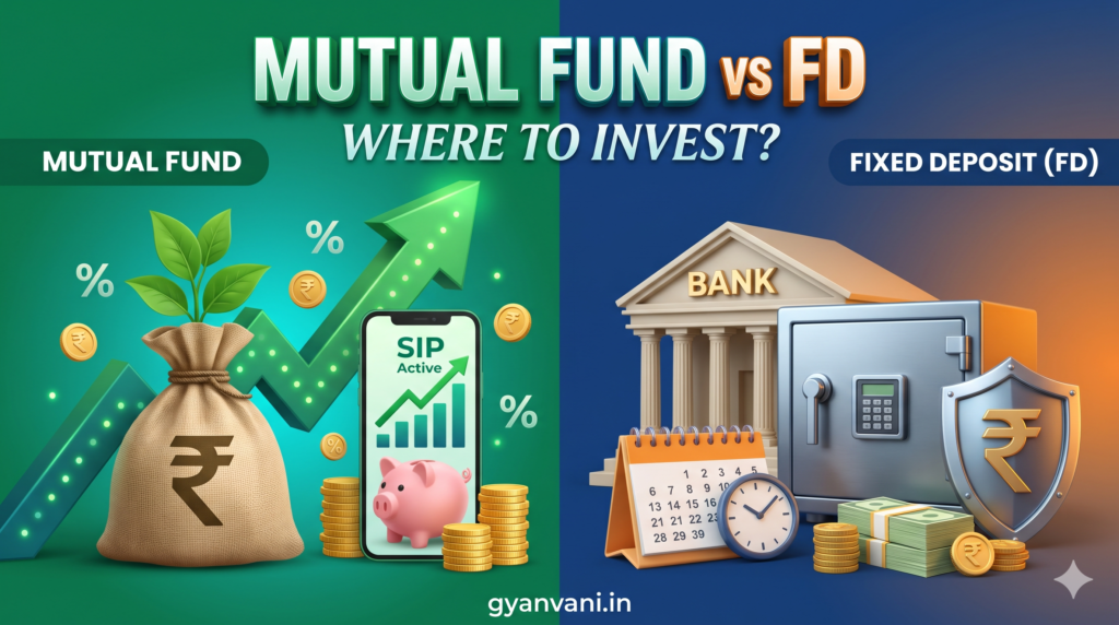Mutual Fund vs Fixed Deposit comparison where to invest guide